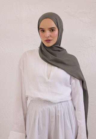 Soft Viscose Hijab Smoke
