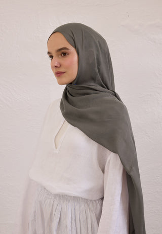 Soft Viscose Hijab Smoke