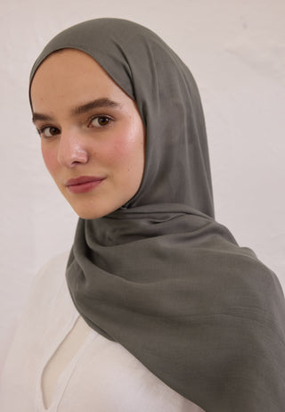 Soft Viscose Hijab Smoke