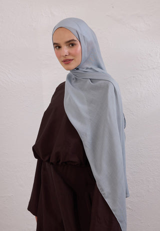 Soft Viscose Hijab Soft Blue