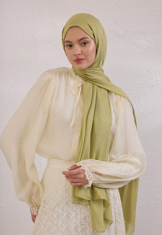 Soft Viscose Hijab Sage