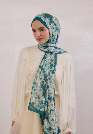 CHERRY BLOSSOM DESEN RAMİ ŞAL OKYANUS