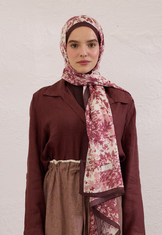 EMMETT DESEN RAMİ ŞAL GÜL KURUSU