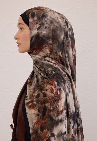 NAOMI DESEN RAMİ ŞAL SİYAH