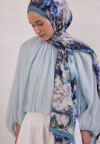 NERISSA DESEN RAMİ ŞAL İNDİGO