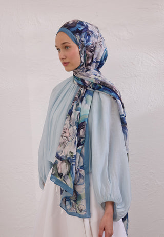 NERISSA DESEN RAMİ ŞAL İNDİGO