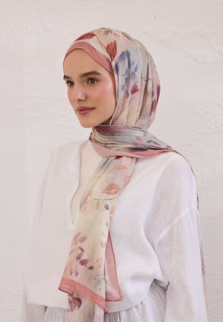 SWEET WILLIAM DESEN RAMİ ŞAL SOFT PEMBE