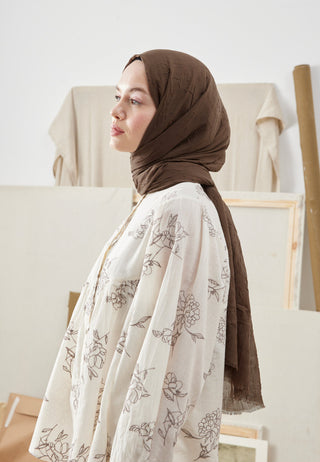 BAMBU ŞAL TOZLU KAHVE