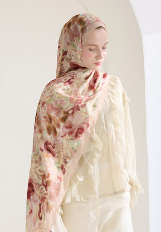 Astra Floss Viscose Hijab Dusty Rose
