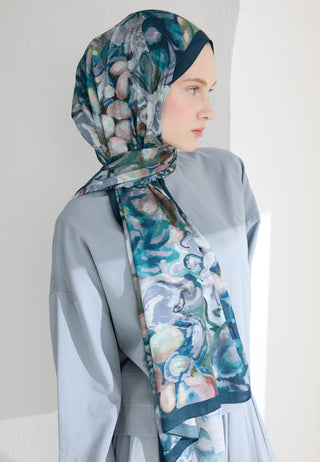 Astra Floss Viscose Hijab Indigo
