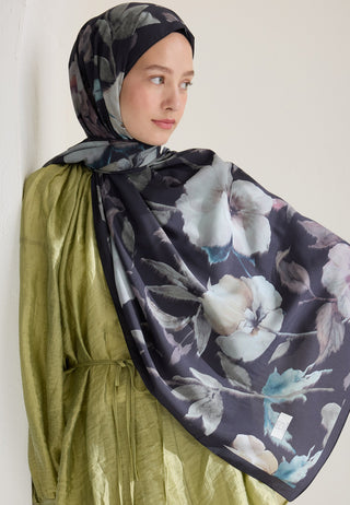 SOFT GARDEN DESEN ŞAL ACI KAHVE