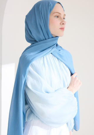 Soft Viscose Hijab Sky Blue