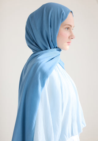 Soft Viscose Hijab Sky Blue