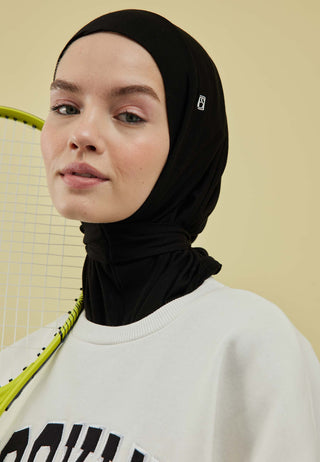 Athletic Hijab Black