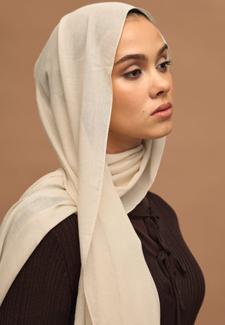 Soft Viscose Hijab Beige