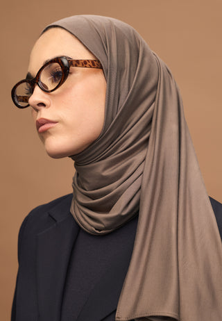 BAMBU PENYE ŞAL TOZLU KAHVE