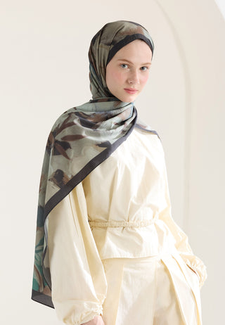 NOA DESEN ŞAL KAHVE