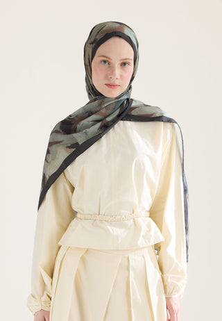 NOA DESEN ŞAL KAHVE