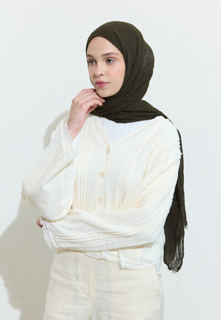Cotton Linen Hijab Onigiri