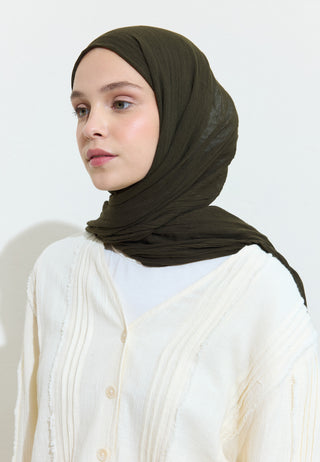 Cotton Linen Hijab Onigiri