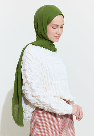 Cotton Linen Hijab Avocado Toast