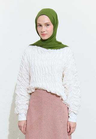 Cotton Linen Hijab Avocado Toast