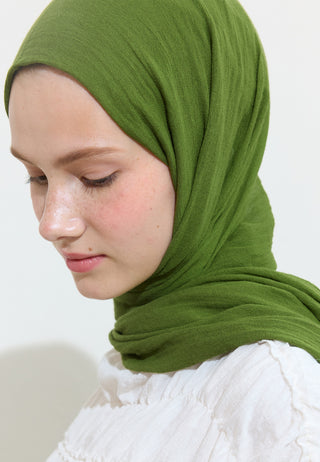 Cotton Linen Hijab Avocado Toast