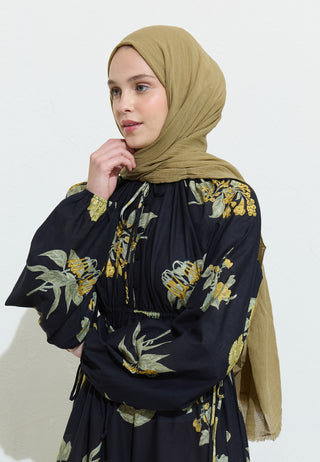 Cotton Linen Hijab Baklava