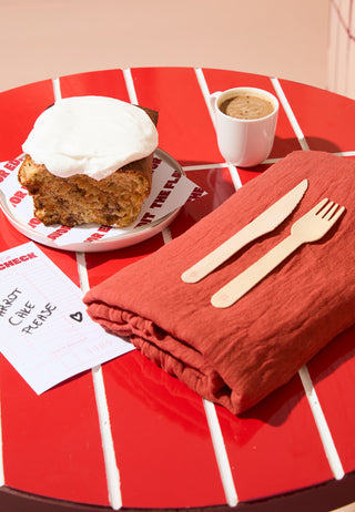 Cotton Linen Hijab Carrot Cake