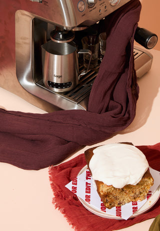 Cotton Linen Hijab Chocolate Souffle