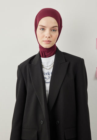 Athletic Hijab Burgundy