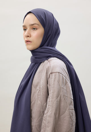 İNCE PAMUK VUAL ŞAL MORCİVERT