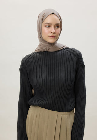 Thin Cotton Voile Hijab Natural Beige