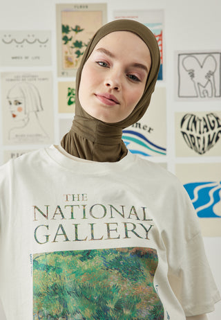 Athletic Hijab Khaki