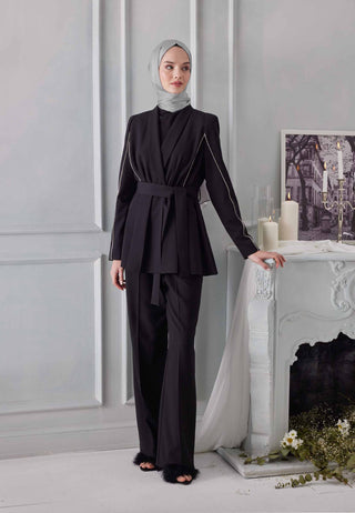 Shimmering Hijab Silver