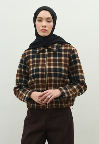 Cashmere Touch Hijab Black