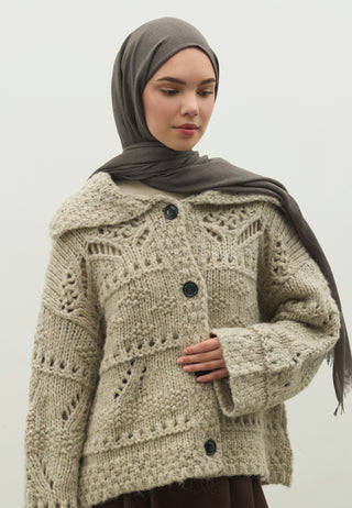 Cashmere Touch Hijab Smoke