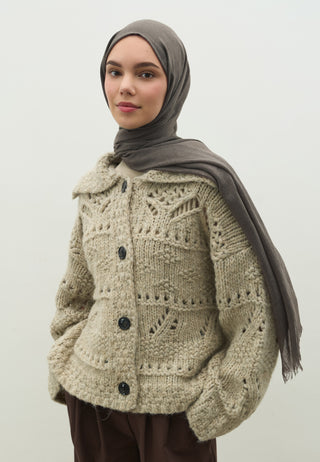 Cashmere Touch Hijab Smoke