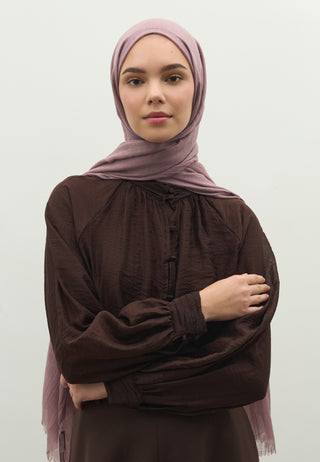 Cashmere Touch Hijab Dusty Rose