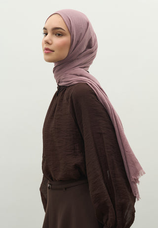 Cashmere Touch Hijab Dusty Rose