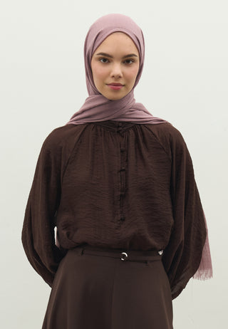 Cashmere Touch Hijab Dusty Rose