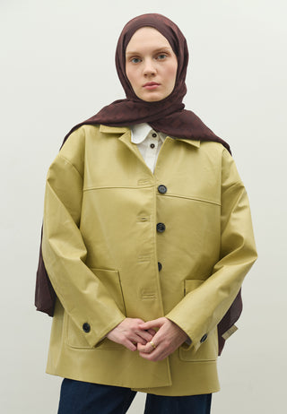 Oslo Jacquard Hijab Reddish Brown