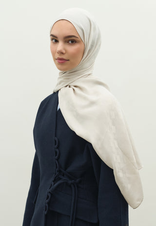 Oslo Jacquard Hijab Stone