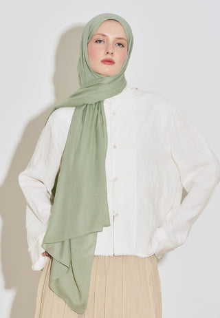 Rami Viscose Hijab Mint