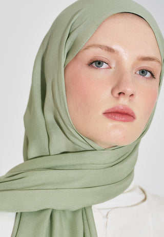Rami Viscose Hijab Mint
