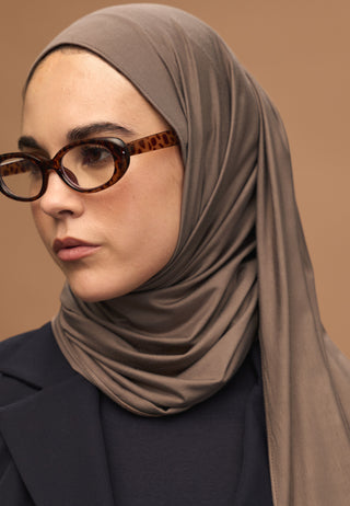 BAMBU PENYE ŞAL TOZLU KAHVE