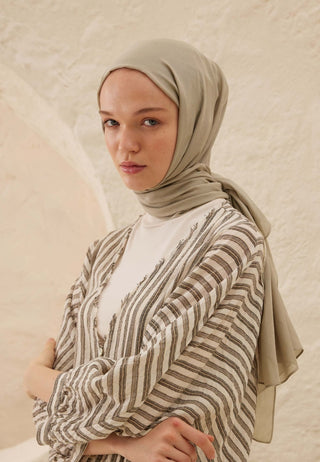 Rami Viscose Hijab Stone