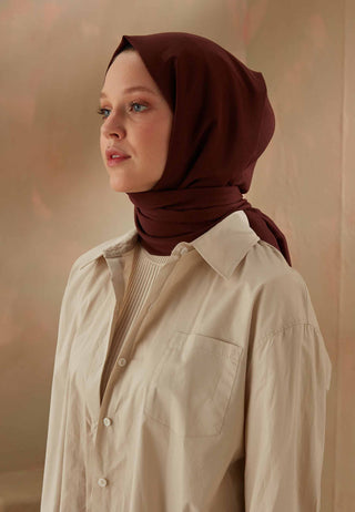 PAMUK VİSKON ŞAL ACI PATLICAN