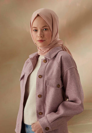 PAMUK VİSKON ŞAL PUDRA