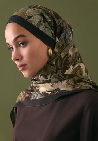 Astra Floss Viscose Hijab Brown